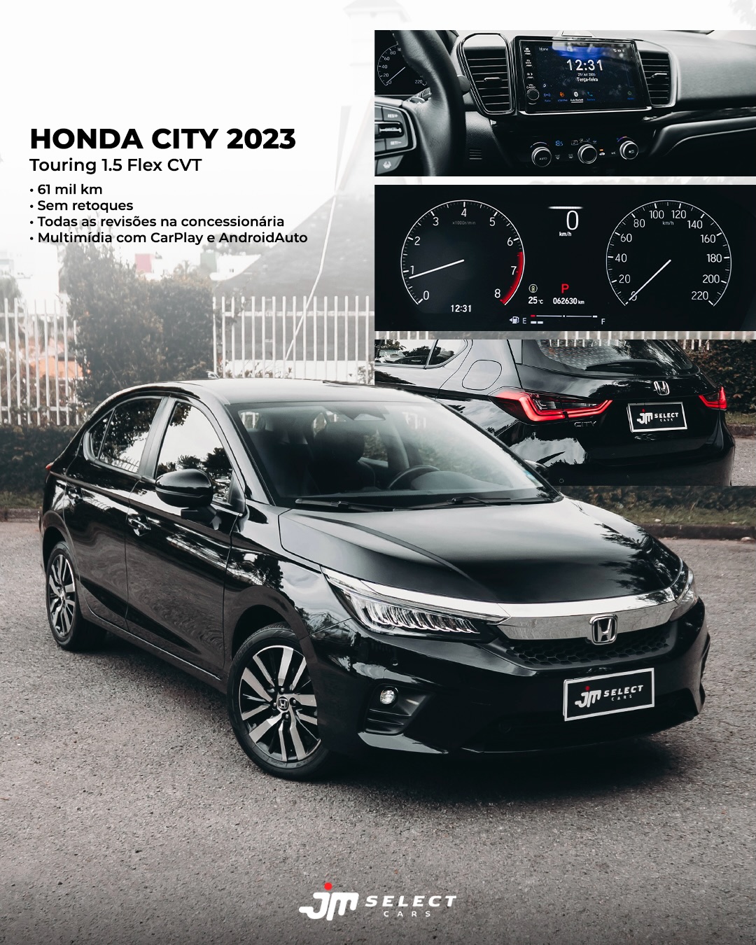 HONDA CITY TOURING - Imagem 1