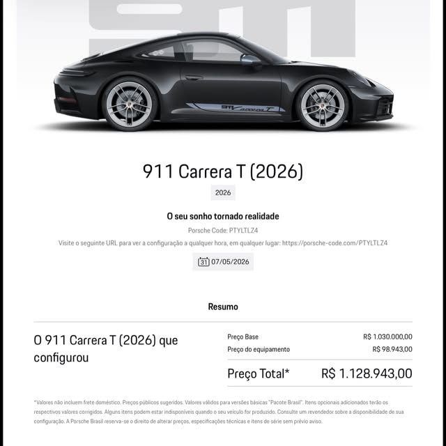 PORSCHE 911 CARRERA T - Imagem 14