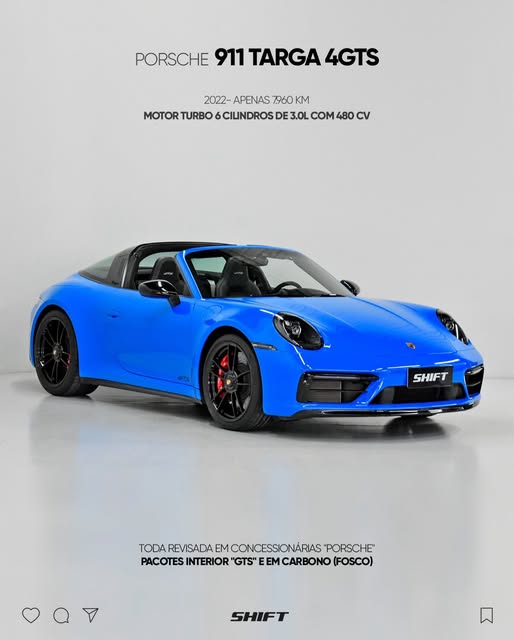 PORSCHE 911 TARGA 4 GTS - Imagem 1