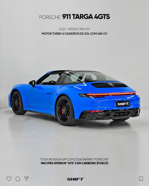 PORSCHE 911 TARGA 4 GTS - Imagem 2