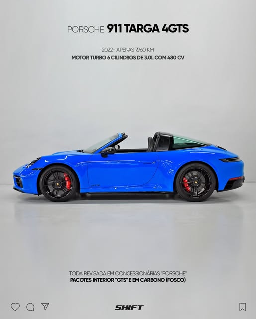 PORSCHE 911 TARGA 4 GTS - Imagem 3