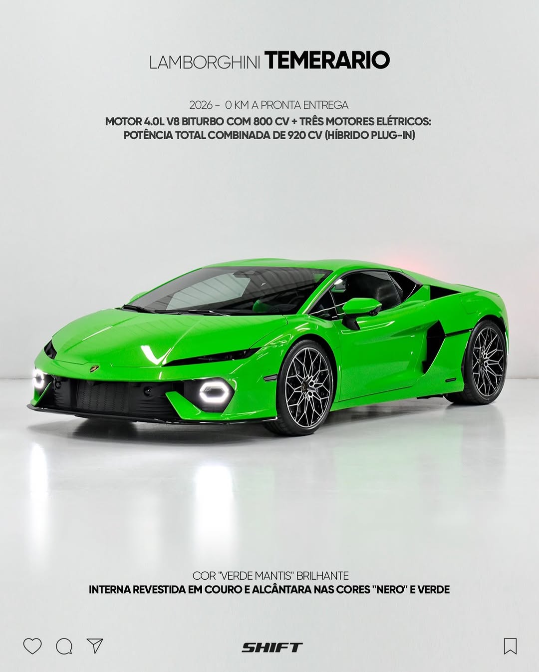 LAMBORGHINI TEMERARIO - Imagem 1