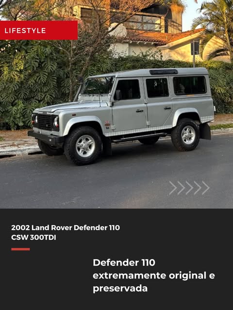 LAND ROVER DEFENDER 110 CSW - Imagem 1