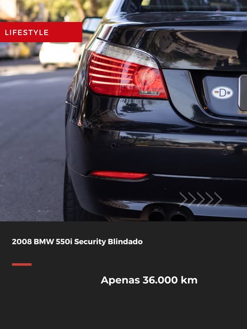BMW 550I SECURITY BLINDADO - Imagem 6