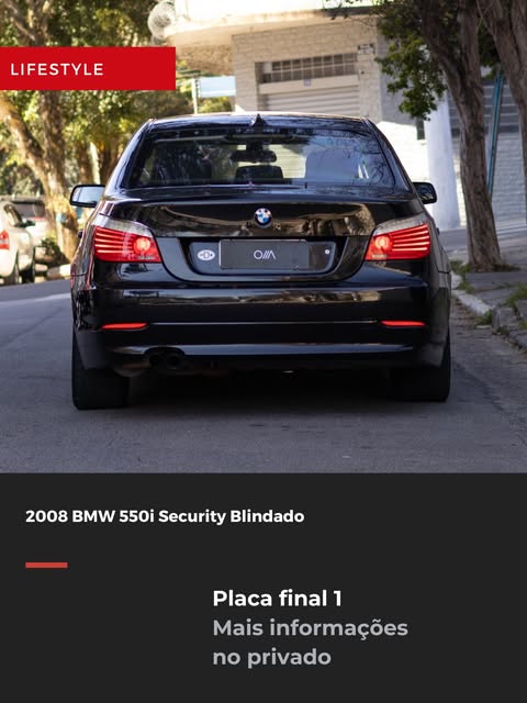 BMW 550I SECURITY BLINDADO - Imagem 10