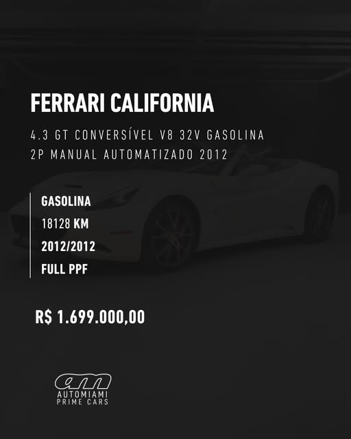 FERRARI CALIFORNIA - Imagem 2