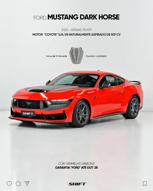 FORD MUSTANG DARK HORSE - Imagem 1