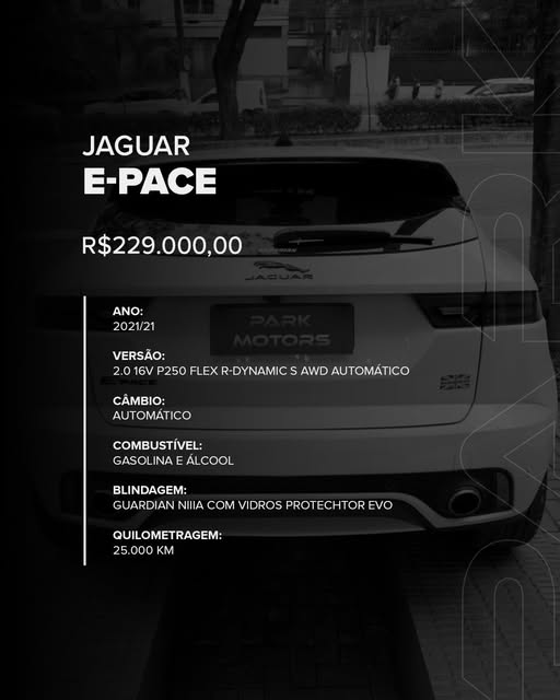 JAGUAR E-PACE R-DYNAMIC S P250 - Imagem 2