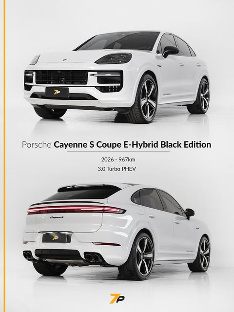 PORSCHE CAYENNE S COUPE BLACK EDITION E-HYBRID - Imagem 1