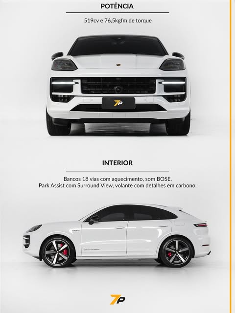 PORSCHE CAYENNE S COUPE BLACK EDITION E-HYBRID - Imagem 2
