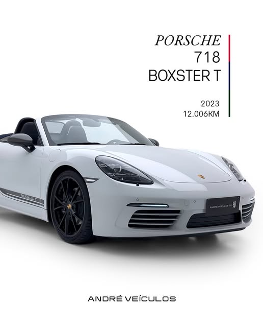 PORSCHE 718 BOXSTER T - Imagem 1