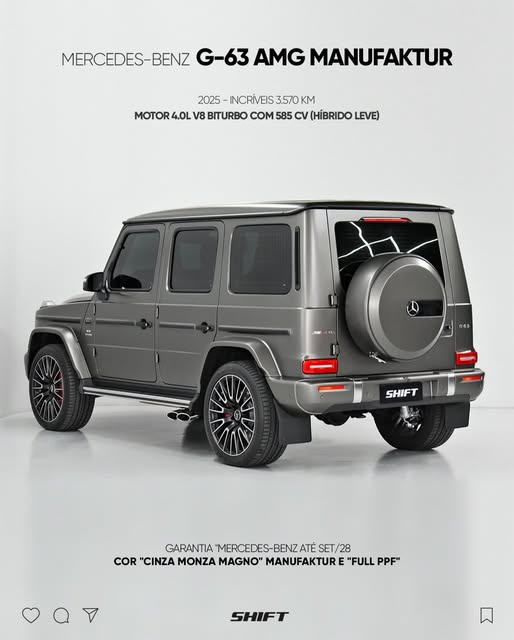 MERCEDES-BENZ G-63 AMG MANUFAKTUR - Imagem 1