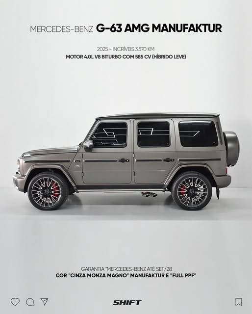 MERCEDES-BENZ G-63 AMG MANUFAKTUR - Imagem 3