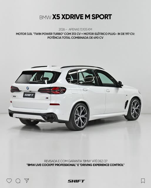 BMW X5 XDRIVE 50E M SPORT - Imagem 2