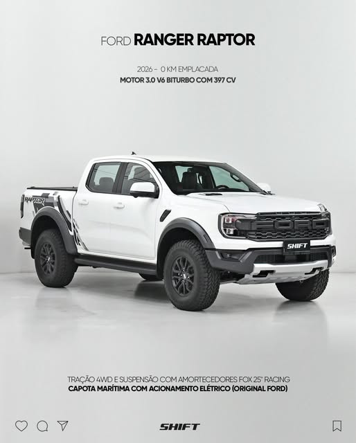 FORD RANGER RAPTOR - Imagem 1