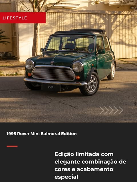 ROVER MINI BALMORAL EDITION - Imagem 1