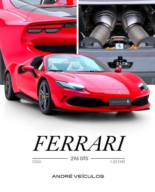 FERRARI 296 GTS - Imagem 1