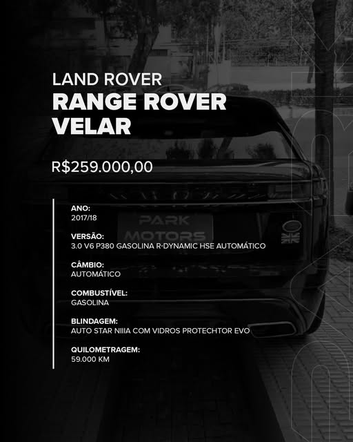 LAND ROVER RANGE ROVER VELAR R-DYNAMIC HSE - Imagem 2