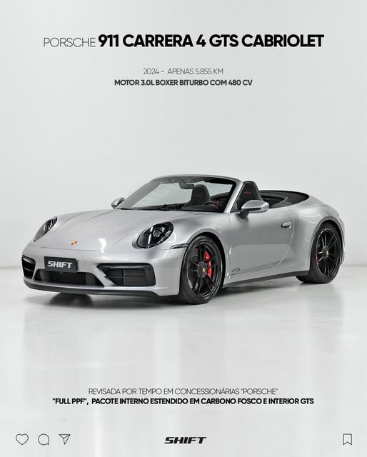 PORSCHE 911 CARRERA 4 GTS - Imagem 1