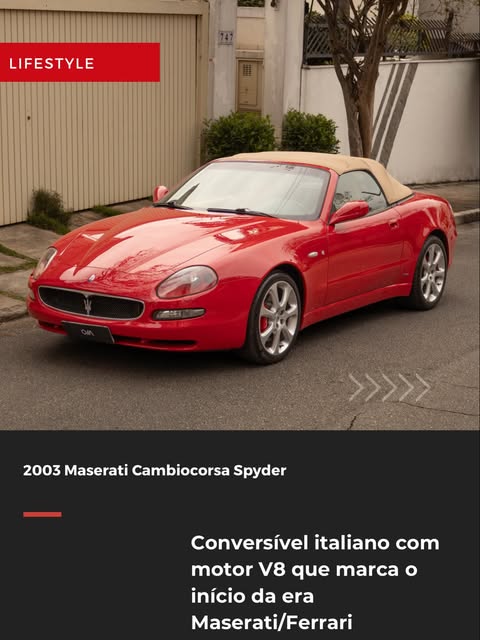 MASERATI SPYDER CAMBIOCORSA - Imagem 1