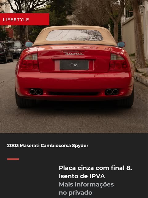 MASERATI SPYDER CAMBIOCORSA - Imagem 10
