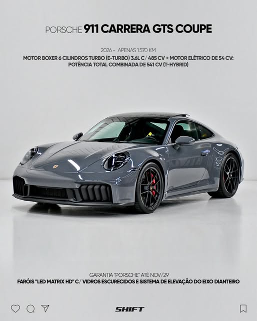 PORSCHE 911 CARRERA GTS - Imagem 1