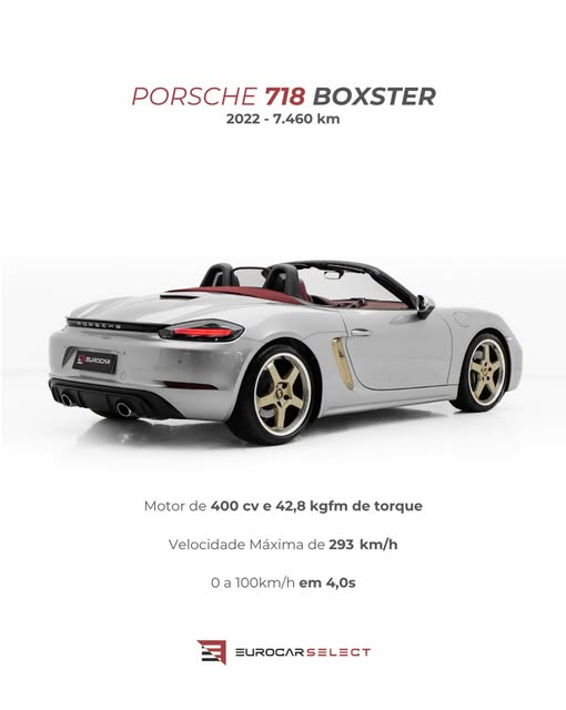 PORSCHE 718 BOXSTER 25 ANOS - Imagem 2
