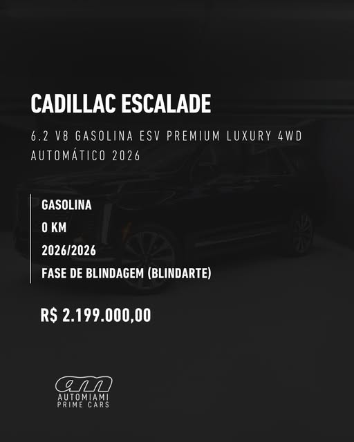 CADILLAC ESCALADE ESV PREMIUM LUXURY - Imagem 2