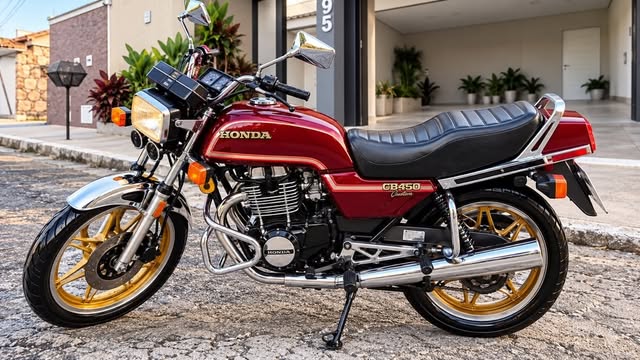 HONDA CB 450 CUSTOM - Imagem 1
