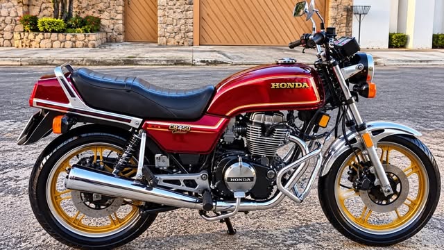 HONDA CB 450 CUSTOM - Imagem 4