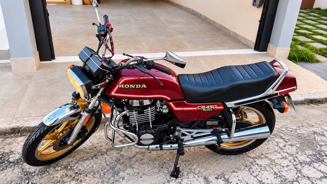 HONDA CB 450 CUSTOM - Imagem 5
