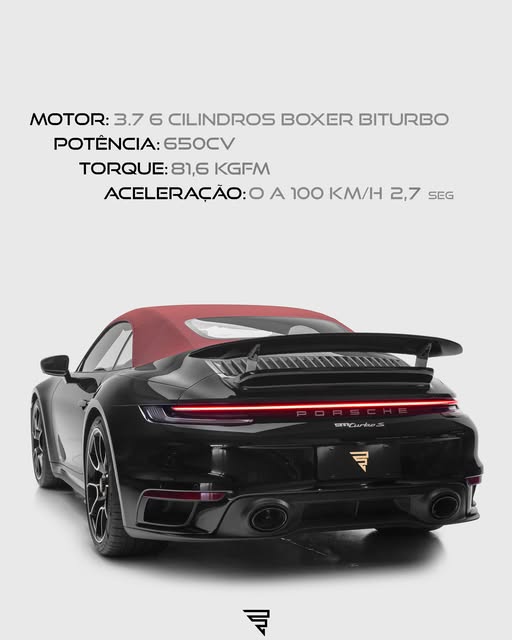 PORSCHE 911 TURBO S CABRIOLET - Imagem 3
