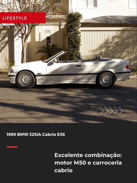 BMW 325I CABRIO E36 - Imagem 1