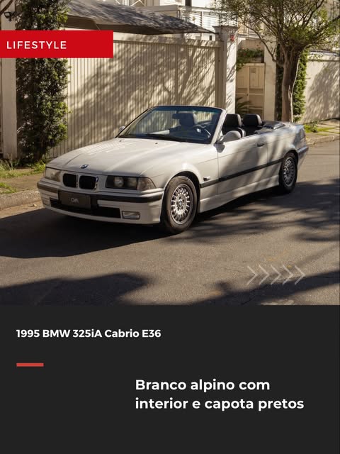 BMW 325I CABRIO E36 - Imagem 2