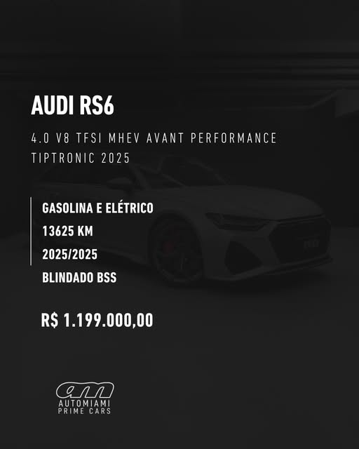 AUDI RS6 AVANT PERFORMANCE - Imagem 2