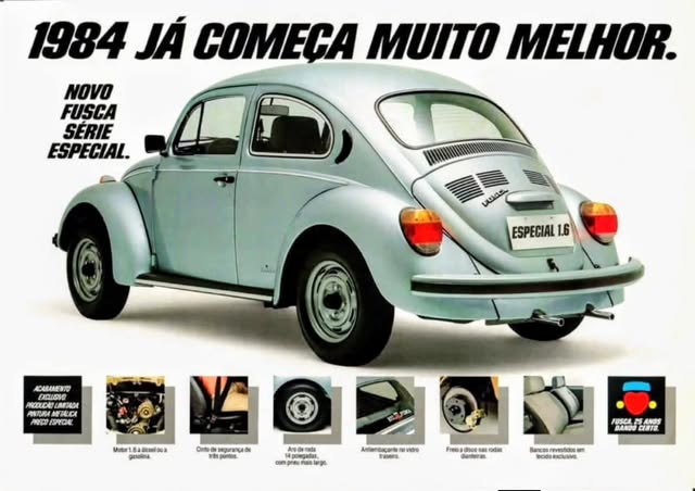 VOLKSWAGEN FUSCA SÉRIE ESPECIAL LOVE - Imagem 14
