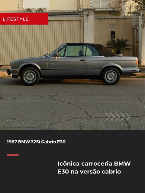 BMW 325I CABRIO E30 - Imagem 1