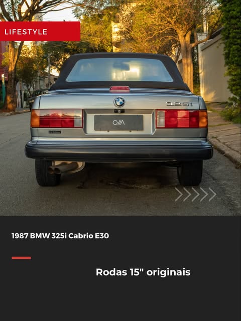 BMW 325I CABRIO E30 - Imagem 6