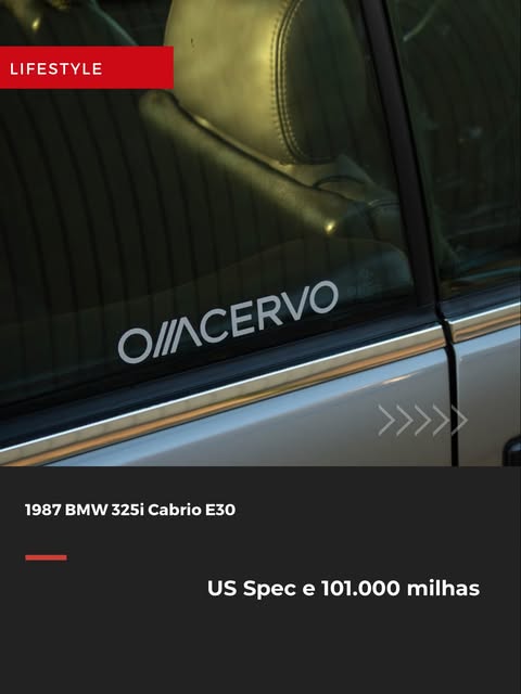 BMW 325I CABRIO E30 - Imagem 7