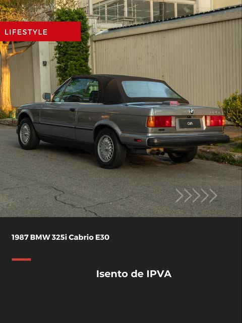 BMW 325I CABRIO E30 - Imagem 9