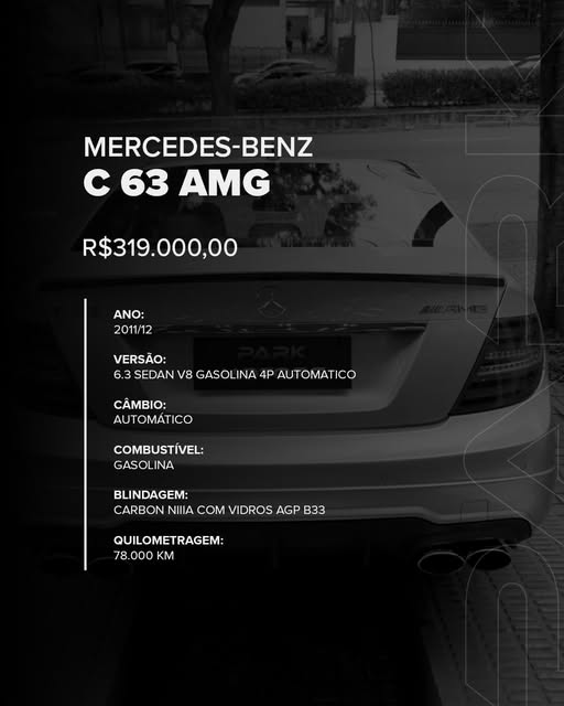MERCEDES-BENZ C 63 AMG P30 - Imagem 2