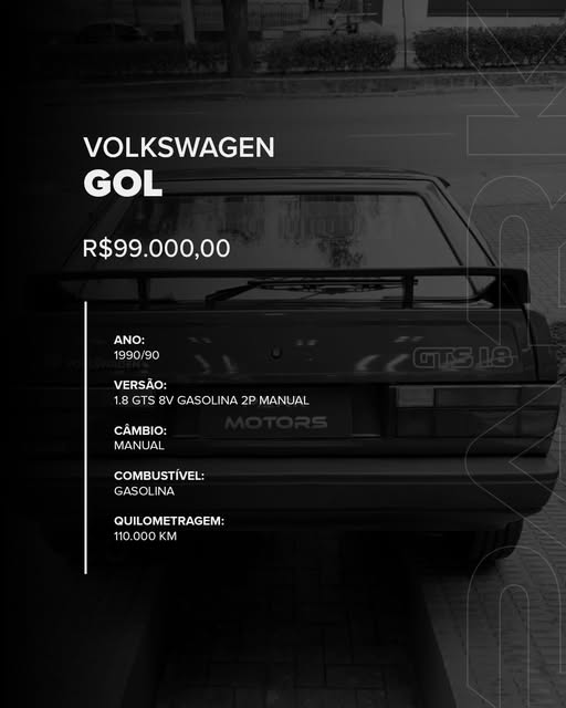 VOLKSWAGEN GOL GTS - Imagem 2